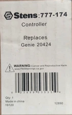 Stens 777-174 Direct Replacement For Genie 20424 (GE-20424) Fit Many Genie Lifts