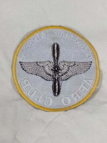 Parche Hélice Bordado Aero Club Fuerza Aérea de los Estados Unidos 3,5" Redondo Azul - Imagen 2 de 4