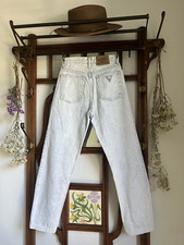 Vintage 90s Georges Marciano Guess Light High Waisted Mom Jeans Size 28 - 29
