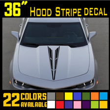 36 Long Car Hood Decal Sticker Universal Auto Racing Body Stripe Vinyl H6 36 Long Car Hood Decal Sticker Universal Auto Racing Body Stripe Vinyl H6