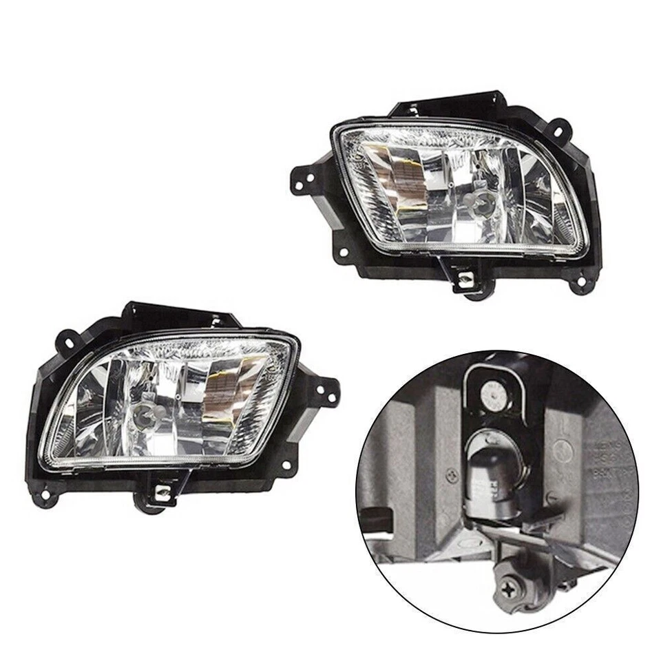 Luz antiniebla del parachoques delantero 2 piezas para Hyundai Sonata NF Ser 2 2008-2010 Foto 2 de 4