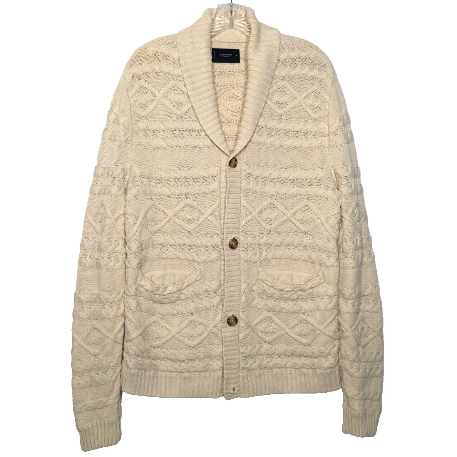 Lucky Brand Cotton Cardigan Sweaters for Men