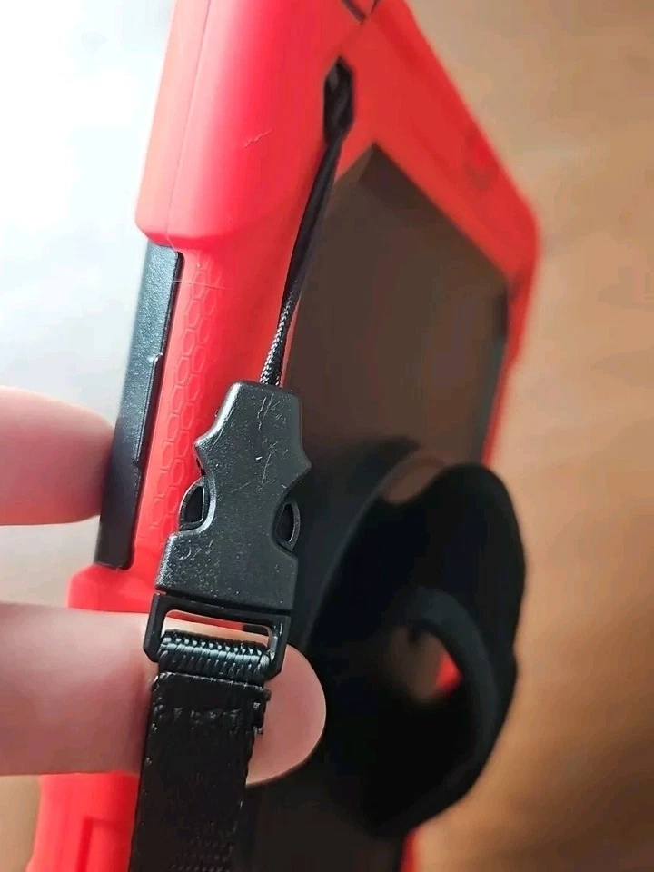 Timecity Case For Samsung Galaxy Tablet A9 Plus 11" Red And Black Durable - Image 4 of 4