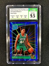 2018 Donruss BLUE PROOF Laser #167 RC Robert Williams III /49 CSG 9.5 SUBS G1822