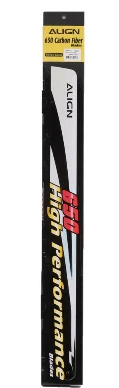 Align/T-Rex Helicopters 650X 650 X 650mm Carbon Fiber Blades - Image 2 of 2