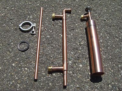 2''COLUMN ETHANOL MOONSHINE WHISKEY,COPPER STILL OLYMPIC KILLER!! MOONSHINE