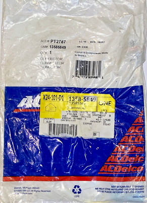 ACDELCO GM BLACK MULTI-PURPOSE WIRING CONNECTOR PT2787 ALTERNATOR  