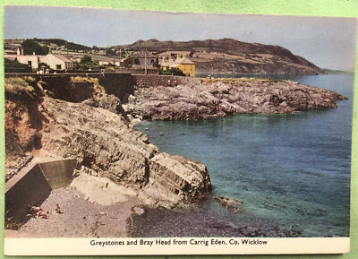Ireland Wicklow Greystones & Bray Head from Carrig Eden Co. Postcard
