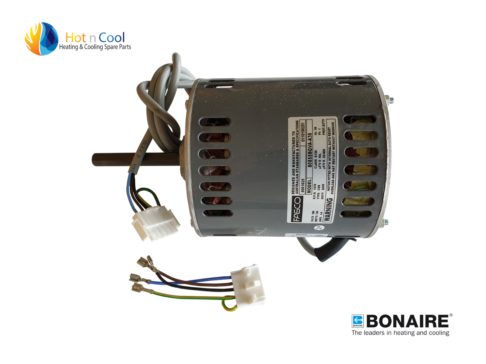 Bonaire,Celair Evaporative Cooler Fan Motor Variable Speed 750W 0.75kW