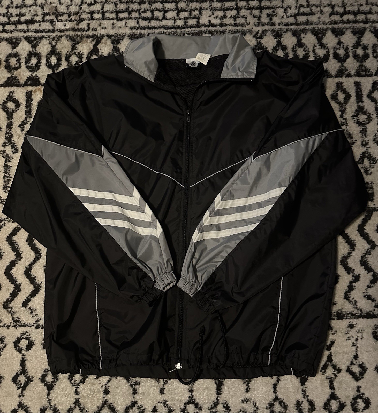 Vintage Windbreaker Basic Conditioning Gear Sz L … - image 1