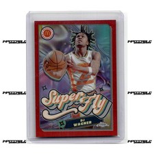 2023 Topps McDonald's A/A - Red #SF-3 DJ Wagner Rookie /5 Superfly CASE HIT