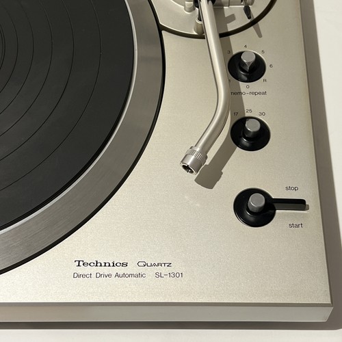 Turntable: Technics SL-1301 Quartz Direct Drive maintained record player JAPAN - Picture 8 of 24