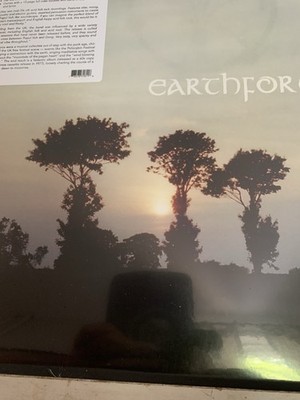 EARTHFORCE - S/T 77 BRIT HIPPY FREAKY ACID HEAD FOLK ROCK REMASTERED LION SLD LP