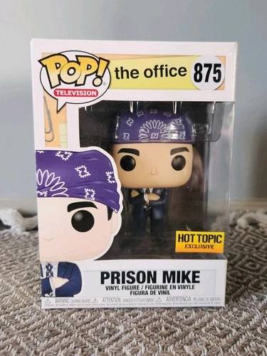 Funko Pop Prison Mike #875 Brand New from the Office (Exclusive)