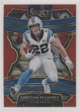 2019 Panini Select Concourse Red Prizm 39/99 Christian McCaffrey #46 sl1