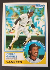 1983 Topps - Oscar Gamble #19