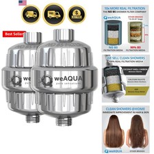 Heavy Duty Shower Filter Family 2 PACK   99% ...