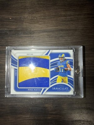 2024 Panini Immaculate Collection - Immaculate Patches Puka Nacua #IL-PNA /25...