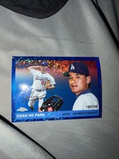 2025 Topps Chrome Platinum Chan Ho Park #232 Blue Mini Diamond Refractor /199 SP