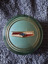 Vtg 195354 Chevy Bel Air Teal Horn Button Nos Excellent Condition