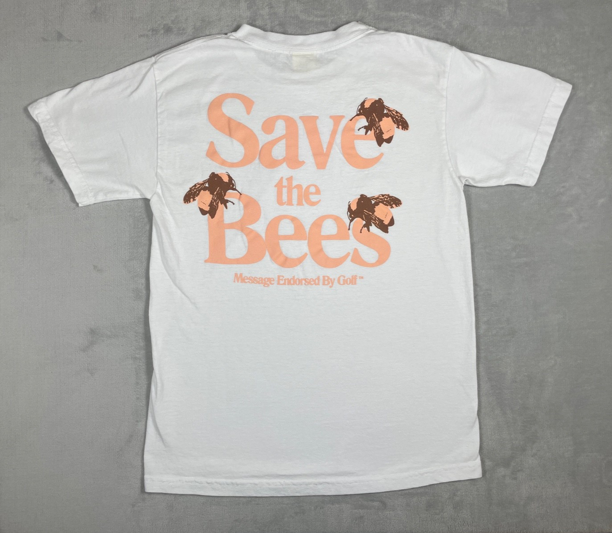 Golf Wang FlowerBoy T Shirt Men S White Save The Bees Graphic