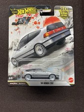 Hot Wheels Premium  88 Honda Crx Japan Historics 5