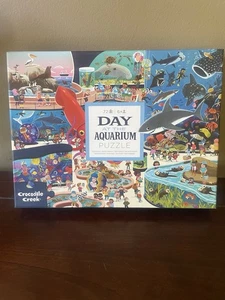 Crocodile Creek Day At The Aquarium Fish 18" x 24" Jigsaw Puzzle 72 pc NEW