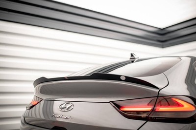 Maxton Design Heckspoiler Lippe passend für Hyundai I30 Fastback N-Line Mk3 schw