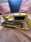 Vintage 1960's 'Tonka' Pressed Steel Yellow Bulldozer - Excellent Cond.-No Rust