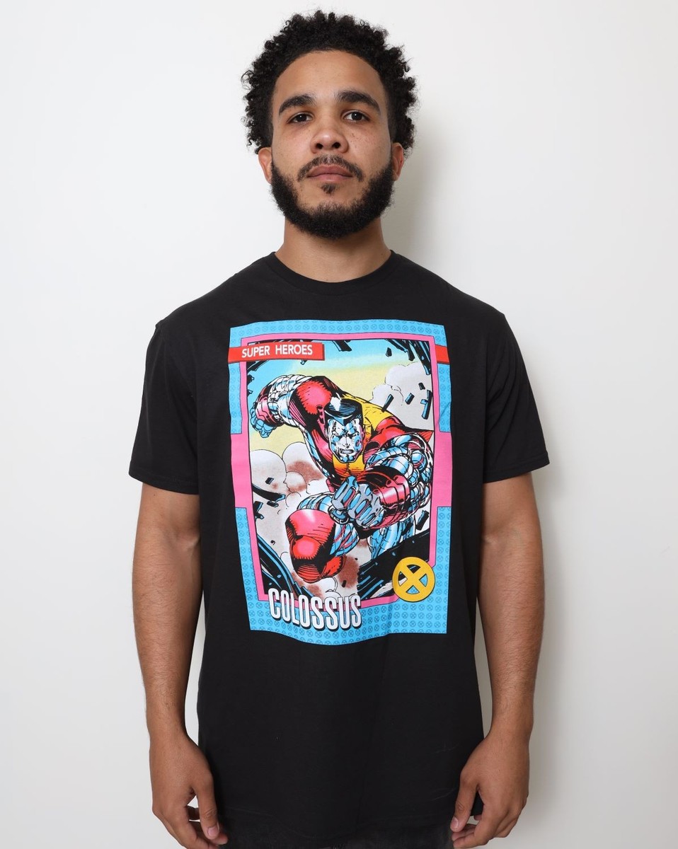 X-Men Colossus 90's Trading Card by Jim Lee Marvel Comics Adult T