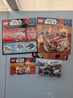 LEGO 7670 Star Wars Hailfire Droid & Spider Droid - 100% Complete - Manual & Box