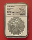 2024 W EAGLE S$1 Early Released MS 70 Does Not State W On The Label