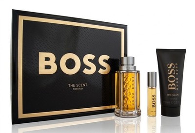 Hugo Boss The Scent For Him Eau de Toilette 100ml + EDT 10ml + Duschgel 100ml