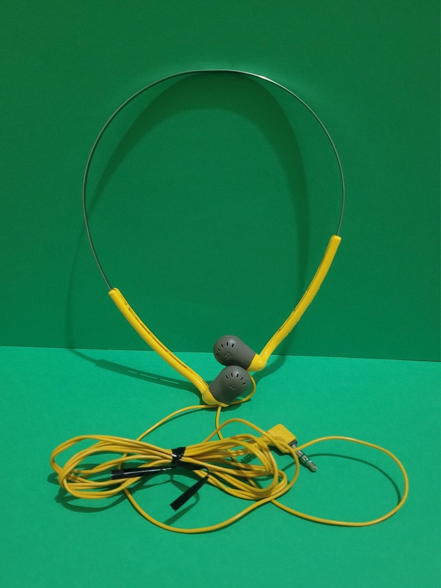 希少　純正　1980年代 SONY SPORTSヘッドホン　 MDR-A15 Vintage Sony Mdr-a15 Yellow Folding Sports Walkman Headphones MINT