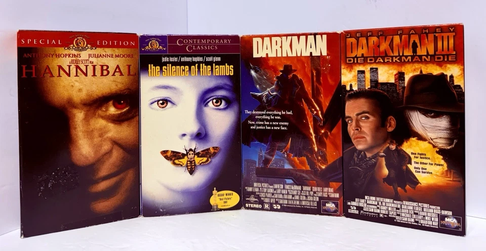 16 Vintage VHS Horror Cult Classic Lot (2 Sealed) Gore Thrillers - Clean No Mold Foto 2 de 4