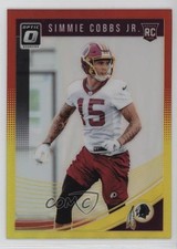 2018 Donruss Optic Rookies Red & Yellow Prizm Simmie Cobbs Jr #126 11ur