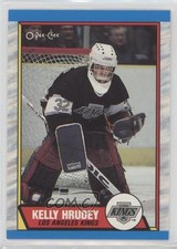 1989-90 O-Pee-Chee Tembec Test Kelly Hrudey #166 dd1