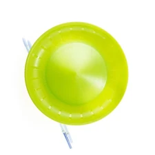 Juggling Series Chinese Plate Set with Double Tip Chopstick Green