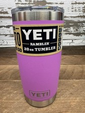 Desert Bloom YETI® 20 Onzas RAMBLER® Auténtico - Tapa Mag Lila Edición Limitada