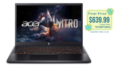 Acer Nitro V 15 15.6'' i5-13420H 13th Gen 16GB 512GB RTX 5050 Win11 Refurbished