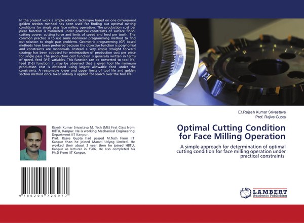Er. Rajesh Kumar Srivastava (U. A.) | Optimal Cutting Condition For Face...-image