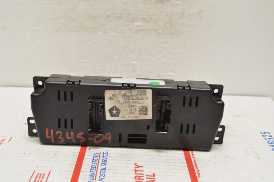 09-12 Dodge Ram 1500 Climate Control Unit Heater Ac Temperature Hvac CI78#016 - Image 2 of 3