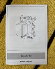 CROSSWATER THERMOSTATIC SHOWER VALVE - CROSSBOX UNIVERSAL ROUGH BOX. NEW.