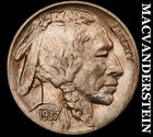 1937-S Buffalo Nickel- Choice Gem Brilliant Uncirculated++++ Luster #J4504