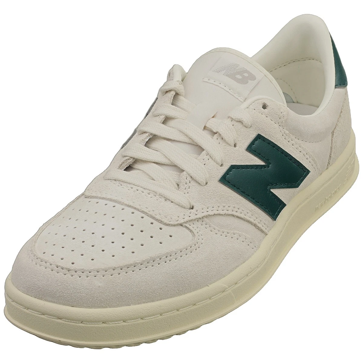 New Balance 500 Scarpe da Ginnastica Uomo Moda in Bianco sporco Verde 7 UK