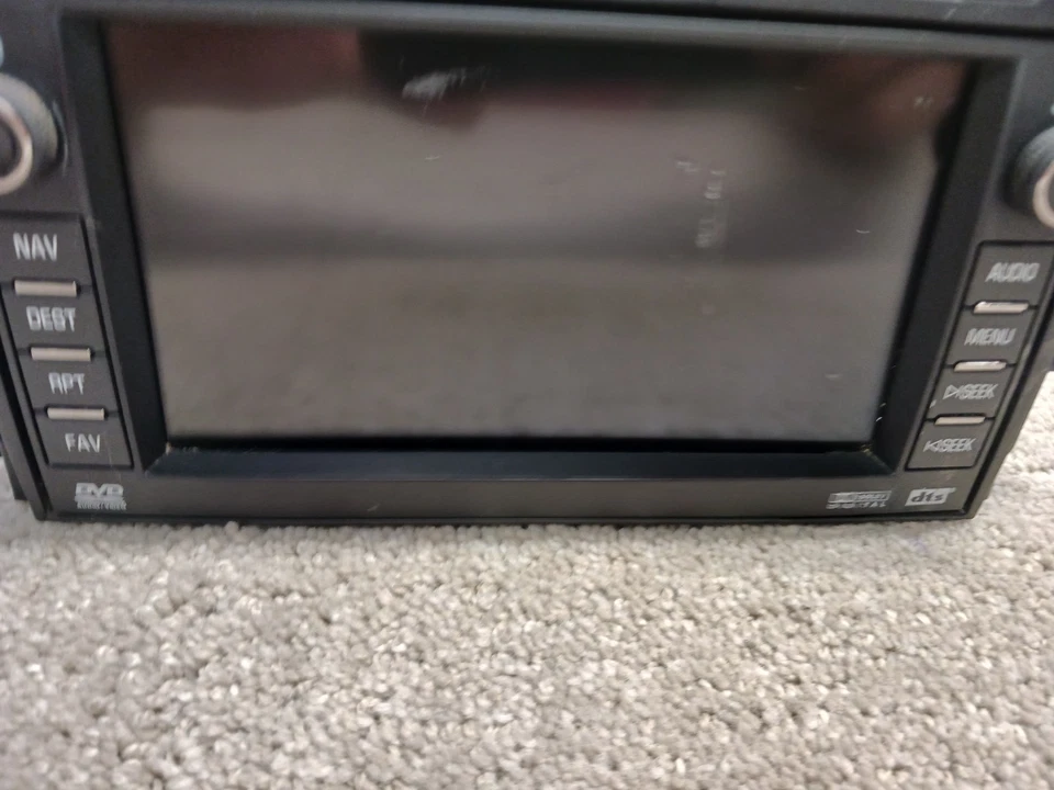 09 SUBURBAN TAHOE HUMMER YUKON TOUCH SCREEN Navigation GPS Untested 20862567 OEM - Image 2 of 4