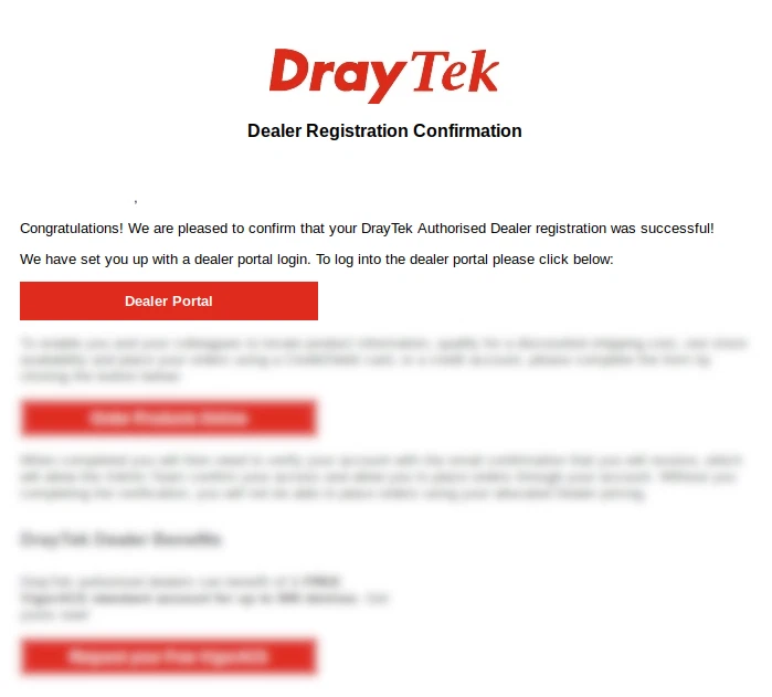 Daytek V2865LAC-K VDSL2 Gigabit Ethernet Wireless AC 3G/4G LTE Security Router - Image 2 of 2