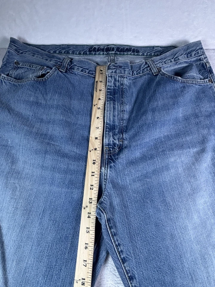Vintage DANIEL CREMIEUX Men's Jeans Size 42x32 Light Wash Men's Denim Jeans - Image 3 of 4