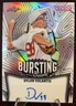 Dylan Volantis 2025 Leaf Vivid - Bursting With Talent Auto True Silver 1/3 Texas