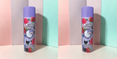 Berrymix WC Aktiv-Schaum Reiniger 2 x 500 ml Set   Hygiene & Glanz für das Bad
